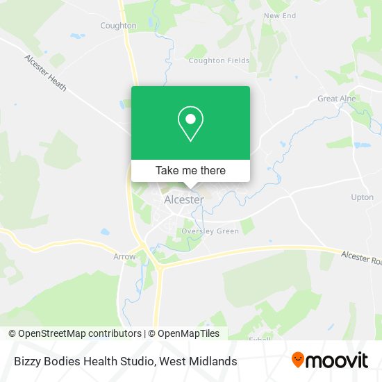 Bizzy Bodies Health Studio map