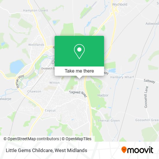 Little Gems Childcare map