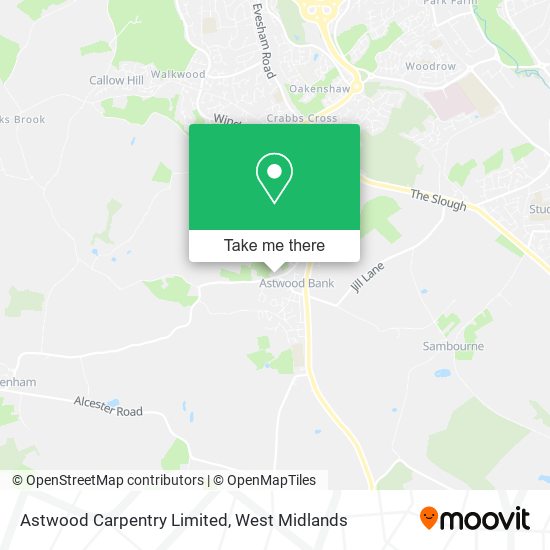 Astwood Carpentry Limited map