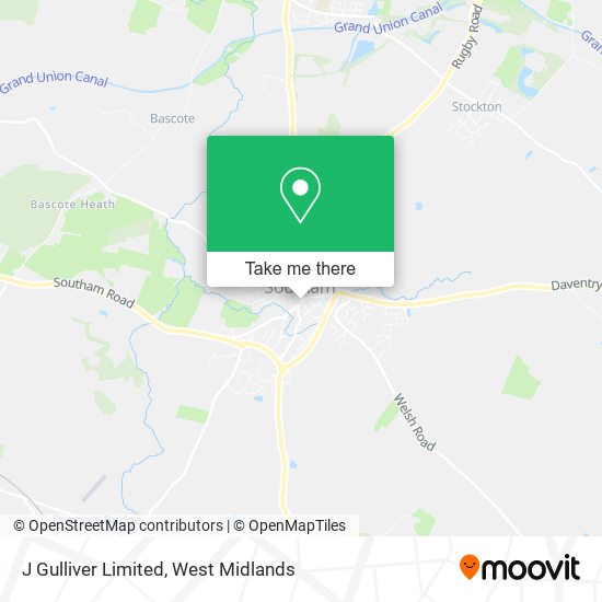 J Gulliver Limited map