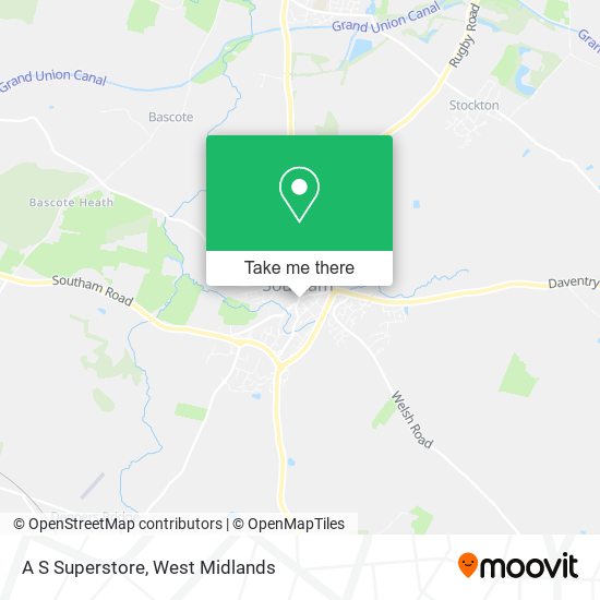 A S Superstore map