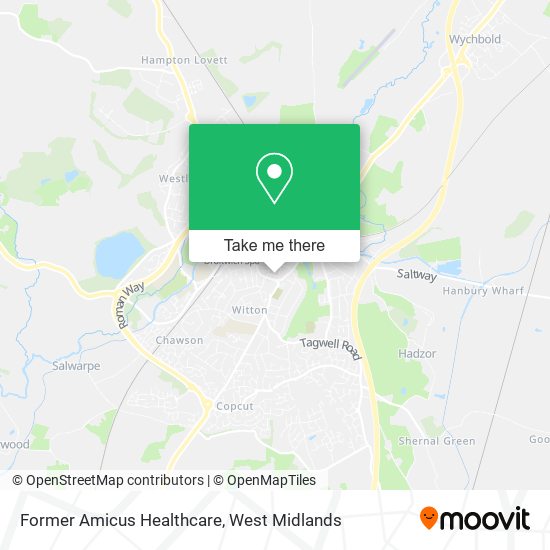 Former Amicus Healthcare map