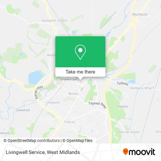 Livingwell Service map