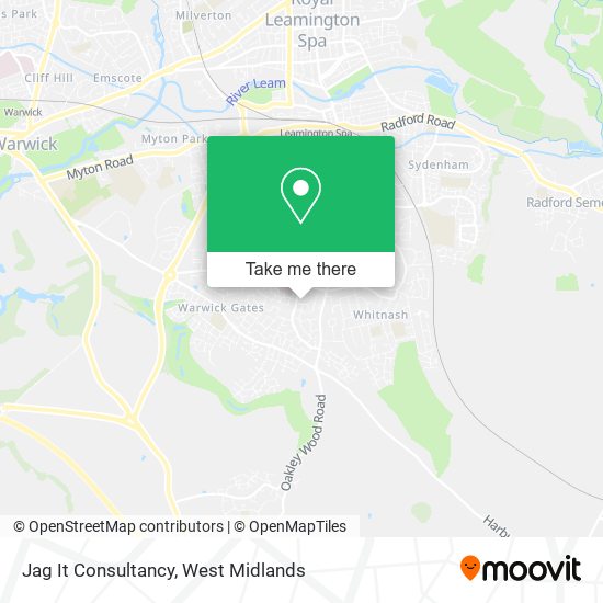 Jag It Consultancy map