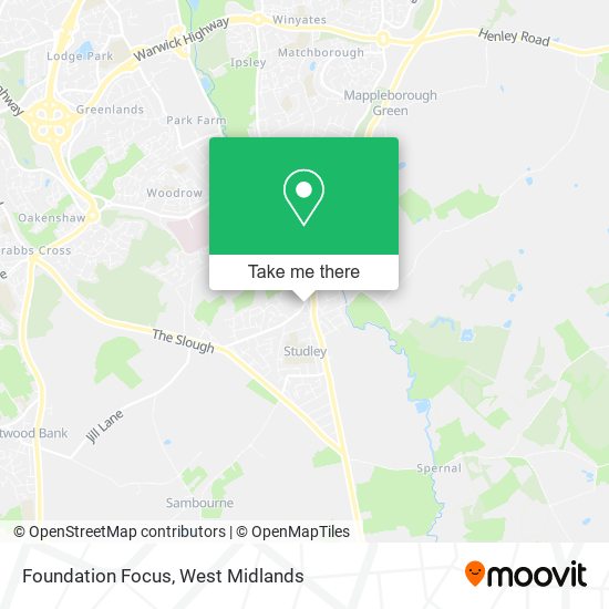 Foundation Focus map