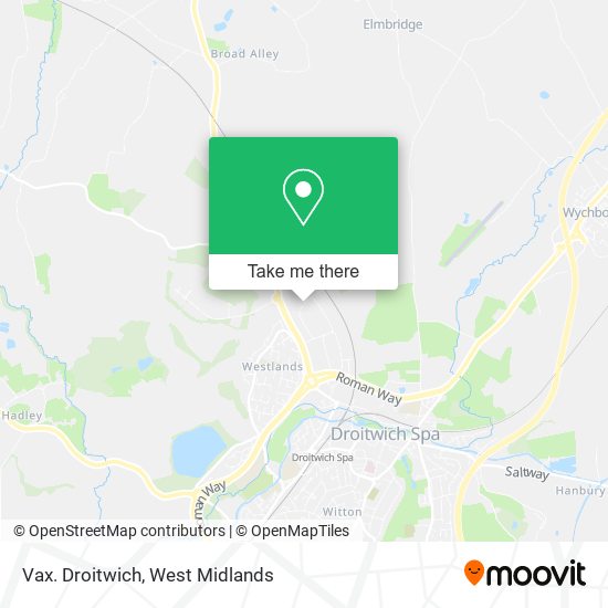 Vax. Droitwich map