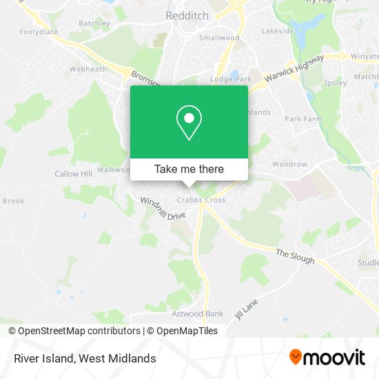 River Island map