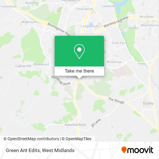 Green Ant Edits map