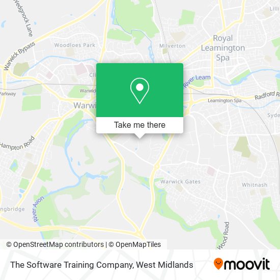 The Software Training Company map