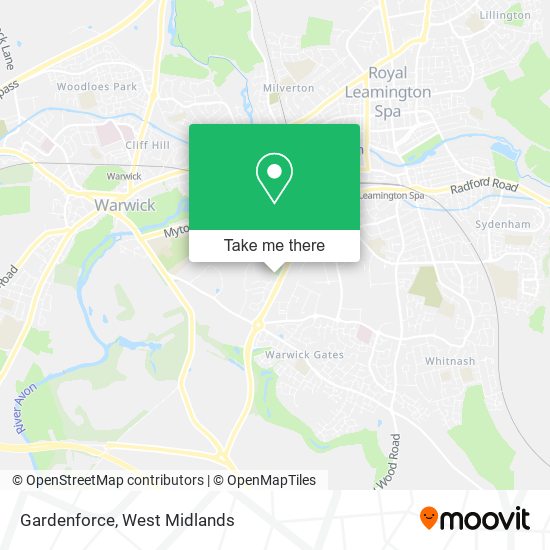 Gardenforce map