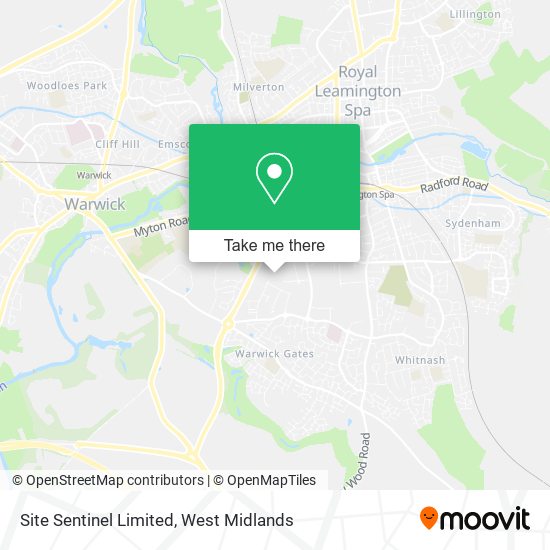 Site Sentinel Limited map