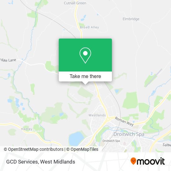 GCD Services map