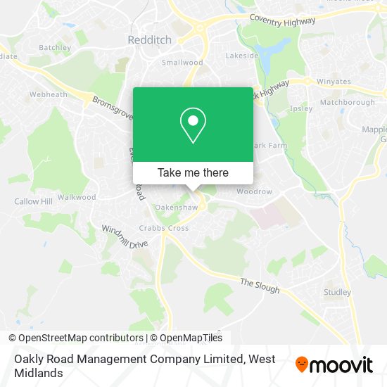 Oakly Road Management Company Limited map