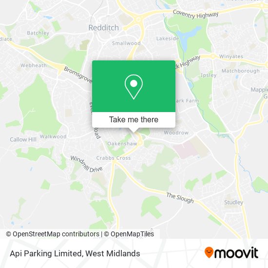Api Parking Limited map