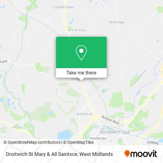 Droitwich St Mary & All Saintsce map
