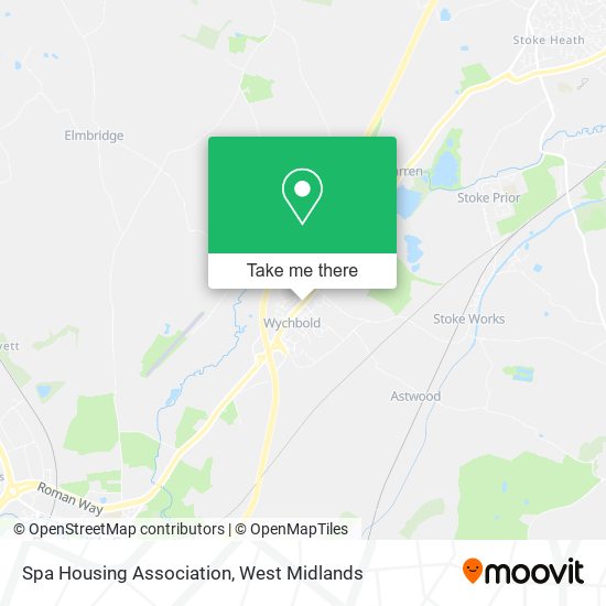 Spa Housing Association map