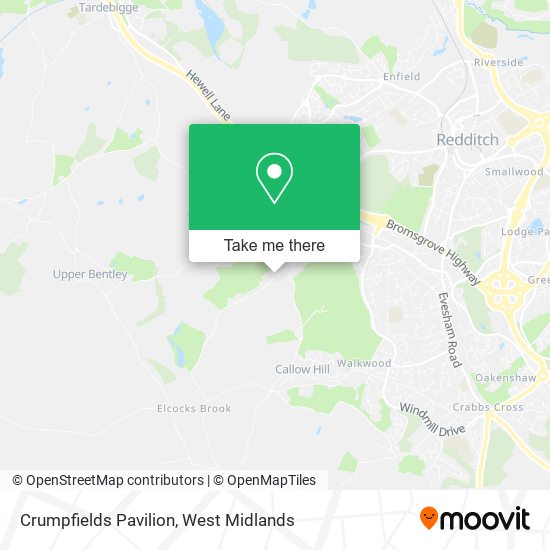 Crumpfields Pavilion map