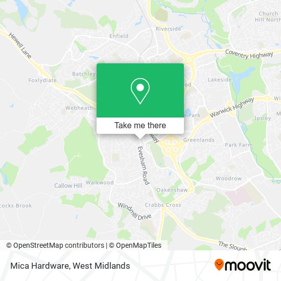 Mica Hardware map