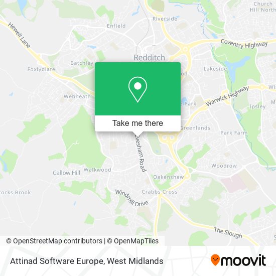 Attinad Software Europe map