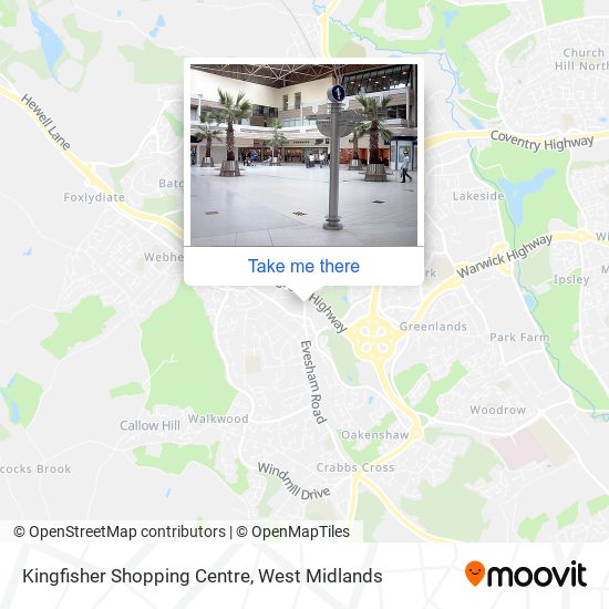 Kingfisher Shopping Centre map