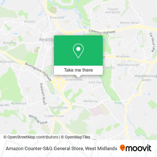 Amazon Counter-S&G General Store map
