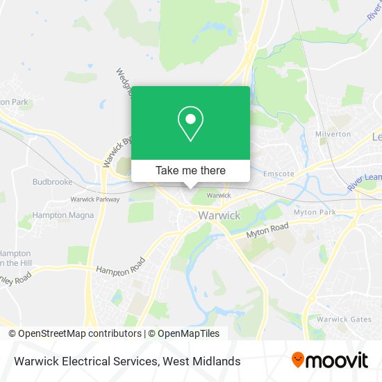 Warwick Electrical Services map