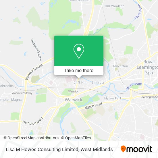 Lisa M Howes Consulting Limited map