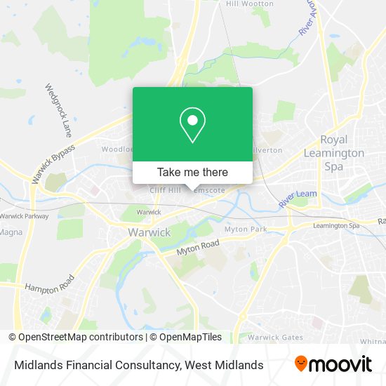 Midlands Financial Consultancy map