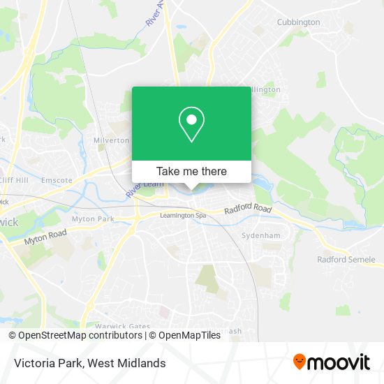 Victoria Park map