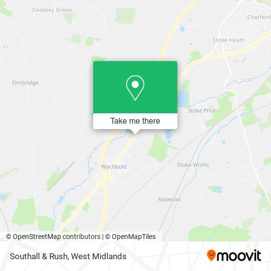 Southall & Rush map