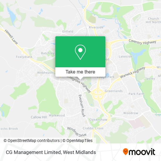 CG Management Limited map