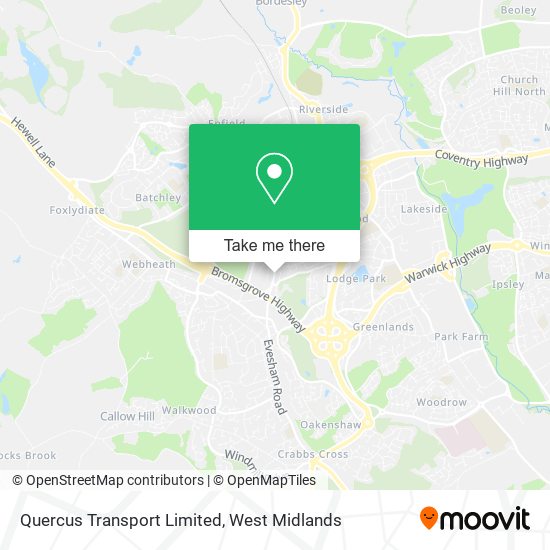 Quercus Transport Limited map