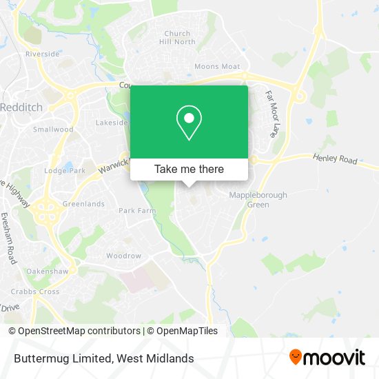 Buttermug Limited map