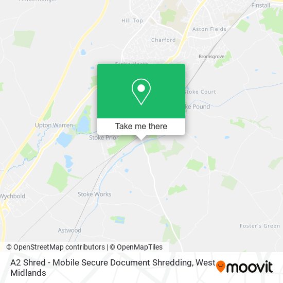 A2 Shred - Mobile Secure Document Shredding map