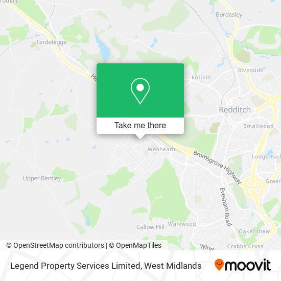 Legend Property Services Limited map