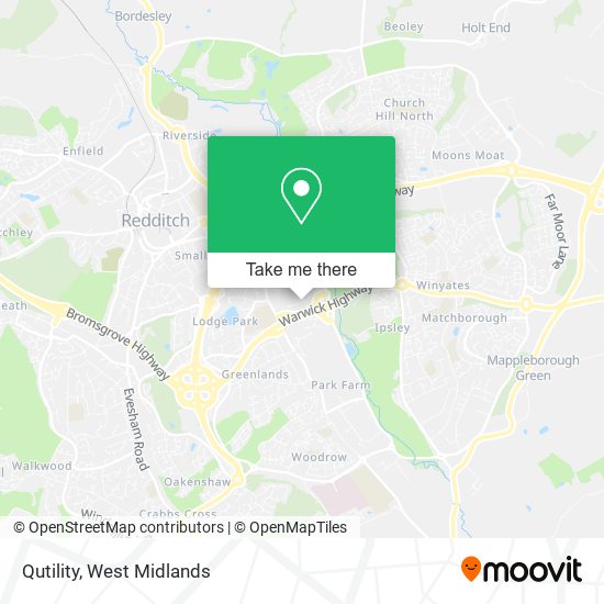 Qutility map