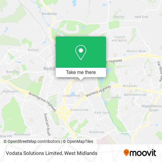 Vodata Solutions Limited map