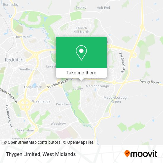 Thygen Limited map