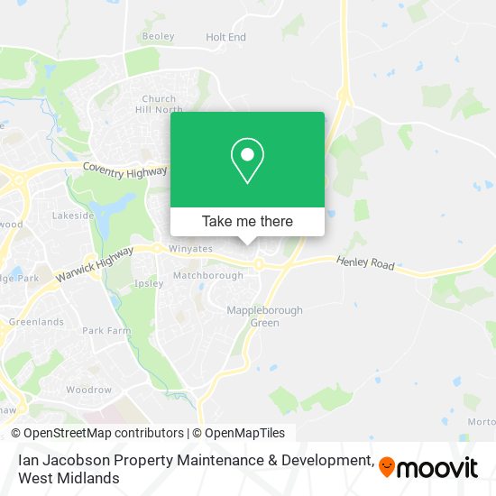 Ian Jacobson Property Maintenance & Development map