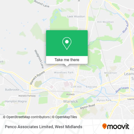 Penco Associates Limited map