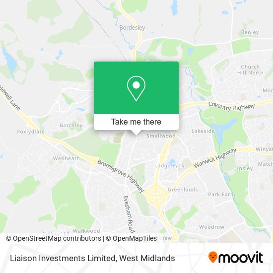 Liaison Investments Limited map