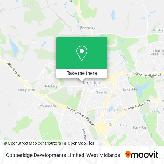 Copperidge Developments Limited map