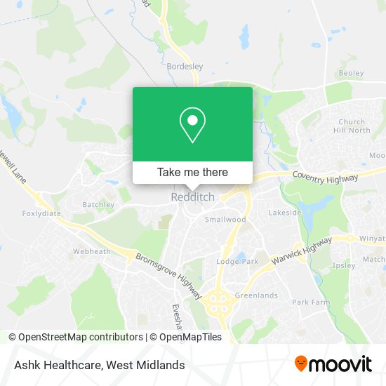 Ashk Healthcare map
