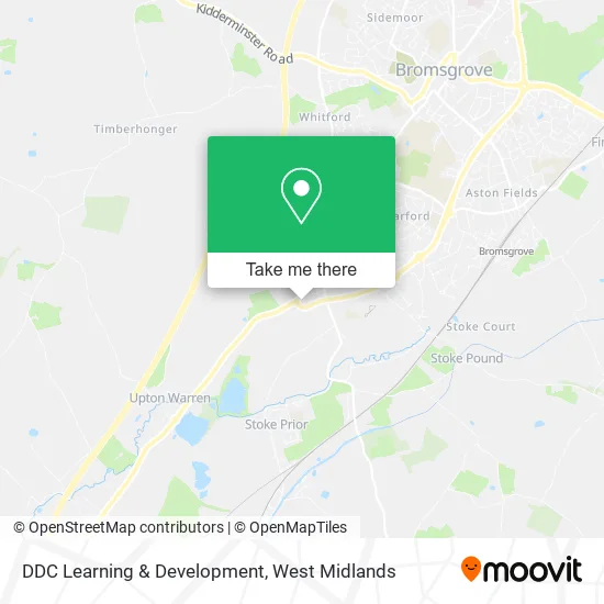 DDC Learning & Development map