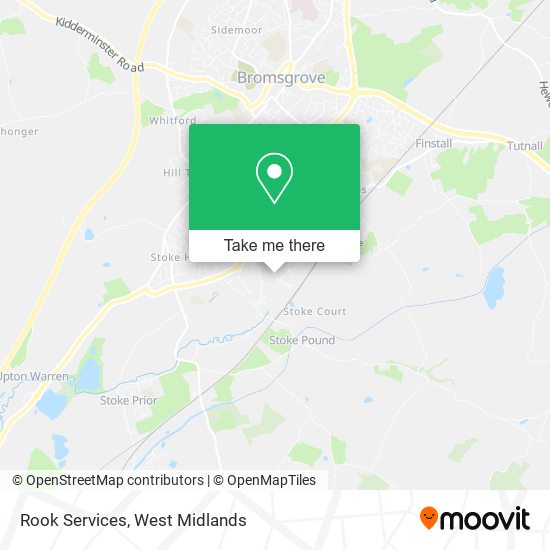 Rook Services map