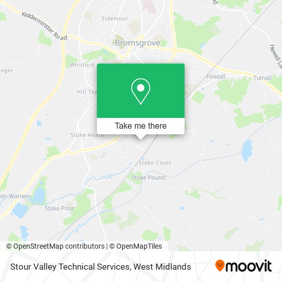 Stour Valley Technical Services map