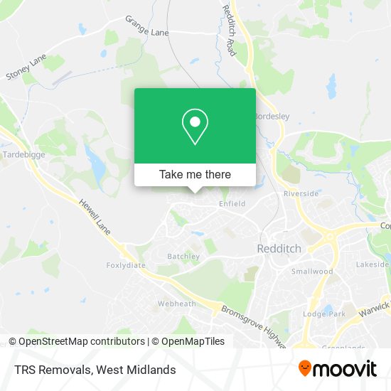 TRS Removals map