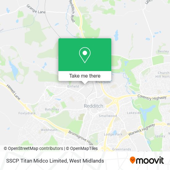 SSCP Titan Midco Limited map