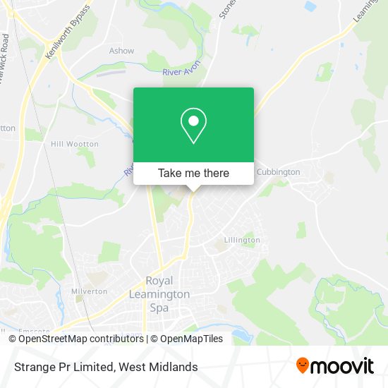 Strange Pr Limited map