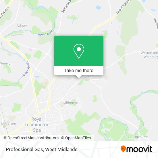Professional Gas map
